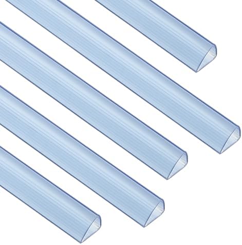 PATIKIL 30Pcs Binding Bars, 13x15mm Binding Bars Slide Grip 120 Sheets Capacity A4 Size Report Binder Presentation Binder for Study Office Report Cover Resume, Transparent Blue by PATIKIL