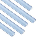 PATIKIL 30Pcs Binding Bars, 13x15mm Binding Bars Slide Grip 120 Sheets Capacity A4 Size Report Binder Presentation Binder for Study Office Report Cover Resume, Transparent Blue by PATIKIL