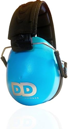 Decibel Defense Ear Protection, 37 dB NRR Ear Muffs (BLUE) by DECIBELDEFENSE