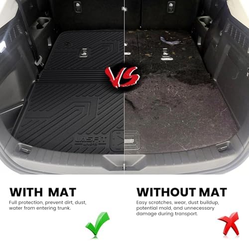 LASFIT Cargo Mat for Mazda CX90 / CX90 PHEV 2024-2026 3rd Row 60/40 - Image 6