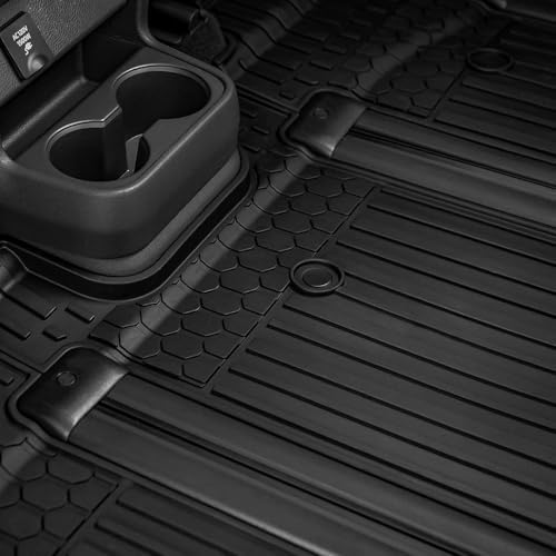 3W Floor Mats for 2021-2026 Toyota Sienna XLE/XSE/Limited 7 Seat - Image 6