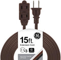 GE 3-Outlet Extension Cord with Multiple Outlets 15 Ft Power Strip 2 Prong by Unknown