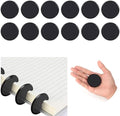 12-Piece 2-Inch Discbound Expansion Discs and Binder Rings - Large Black Plastic Book Binding Discs for DIY Notebooks and Scrapbooking Supplies by DOSTATNI