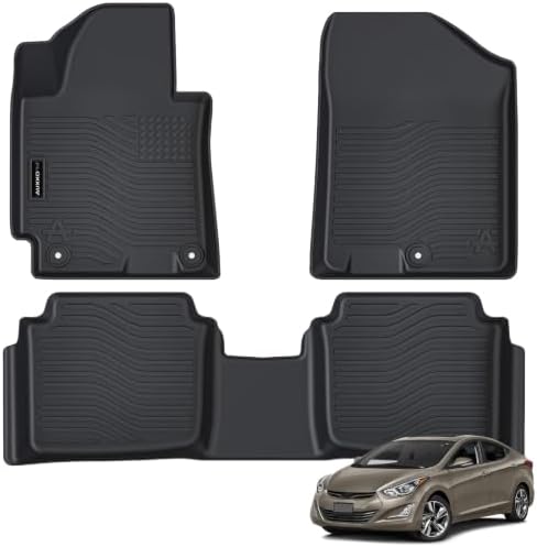 AUXKO Floor Mats for Hyundai Elantra(Not fot GT or Touring) 2011-2016 by AUXKO