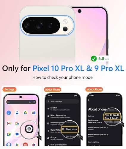 FNTCASE for Google Pixel 10 Pro XL / 9 Pro XL Case, Compatible with Magsafe - Image 2