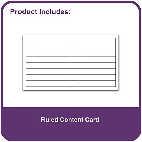 C-Line 13-Pocket Expanding File, Coupon Size, Includes Tabs, 1 File, Fashion Circle Series, Black/Gray (56412) - Image 4