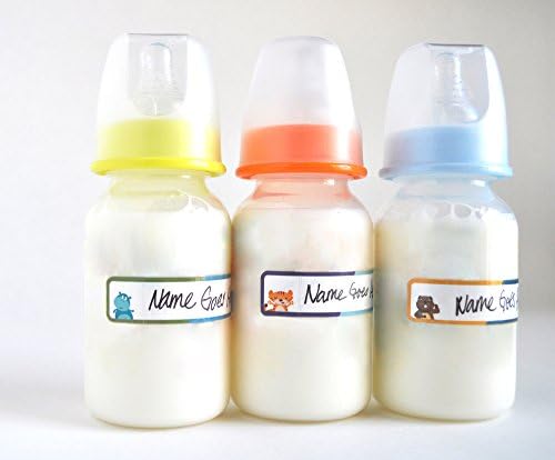 Bottle Labels, Write-On, Self-Laminating, Waterproof Kids Name Labels for Baby Bottles, Sippy Cup for Daycare School, Made in the USA, Dishwasher Safe (Transportation) Boy or Girl - Image 6