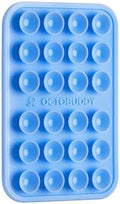 OCTOBUDDY Classic Silicone Suction Phone Case Adhesive Mount Baby Blue Jay by OCTOBUDDY