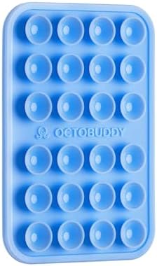 OCTOBUDDY Classic Silicone Suction Phone Case Adhesive Mount Baby Blue Jay by OCTOBUDDY