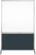 DivideWrite Mobile Whiteboard | Double Sided Dry Erase Board | Portable Office by VERSARE