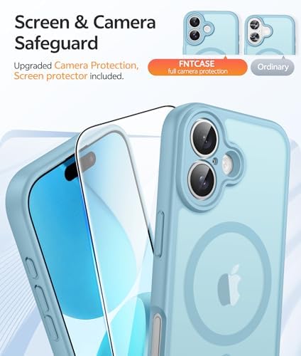 FNTCASE for iPhone 17 Case, Compatible with Magsafe, Glass Screen Protector - Image 4