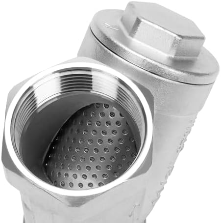 1-1/2 Inch Wye Strainer 100 Mesh Screen Filter Valve - 800 WOG SUS316 CF8M - Image 4