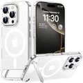 Temdan Magnetic Compatible with iPhone 16 Pro Case, [Built-in Invisible Kickstand][Compatible with MagSafe] [Military Grade Shockproof] Slim Thin Phone Case for iPhone 16 Pro 6.3" by Temdan