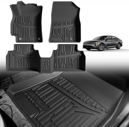 TripleAliners All Weather Floor Mats for 2024-2026 KIA K4 Accessories by TripleAliners