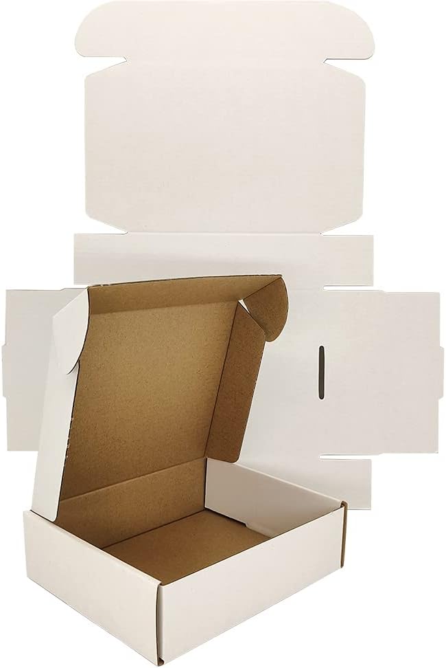 50 Pack, Small Shipping box, Corrugated Mailer, Wonfer Cardboard Box - Image 8