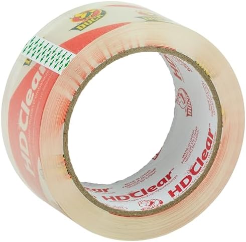 Duck HD Clear Packing Tape Refills-6 Rolls of Heavy Duty Shipping and Moving Packing Tape-Clear Strong Packaging-Tape for Boxes,Packing-and Moving Supplies-1.88 in. x 54.6 Yards (441962),(Pack of 6) - Image 7