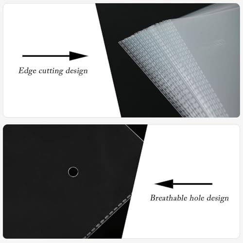 10"x13" Self Sealing Cellophane Bags, 100 Pack - Image 3