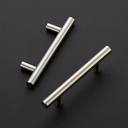 Ravinte Cabinet Handles,5" Length,3" Hole Center,Brushed Nickel,30 Pack - Image 2