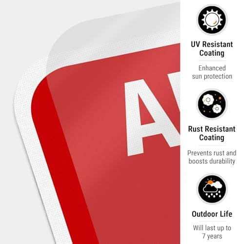 Anti-Freeze System Sign, Fire Safety Sign, (SI-5669) - Image 7