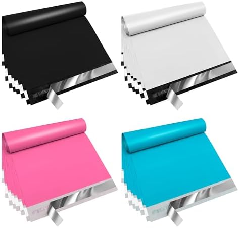 JinRuiKJ 14.5x19 Poly Mailers Variety Pack of 50, 13Pcs Each Color by JinRuiKJ