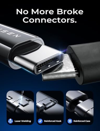 LISEN USB C to USB C Cable, 240W Fast Charging Cable (3.3FT+6.6FT) - Image 5
