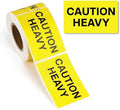 300pcs Caution Heavy Stickers, 2" x 3" Shipping Label Safety Stickers by SutterSigns