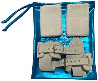 LIL'FOX 8"x10" Drawstring Gymnastics SMALL GRIP BAG 26x20cm - Lightweight Bag for Personal Equipment - Shiny Foil Rhinestones - Image 5