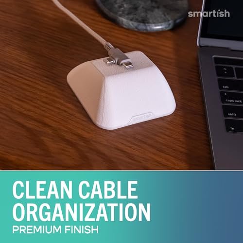 Smartish Magnetic Cord Holder, Cable Wrangler, Nightstand & Desk Organizer - Image 2