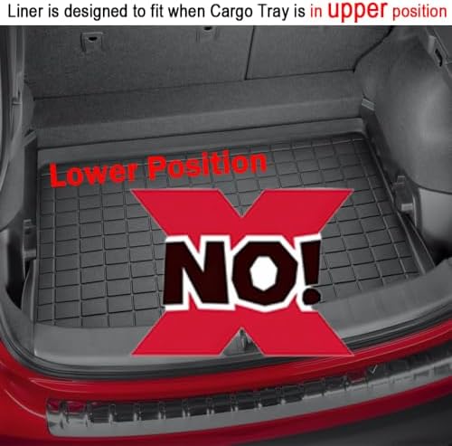 All Weather TPO Cargo Liners Trunk Mats Custom-fit for Honda CRV 2023-2026 - Image 2