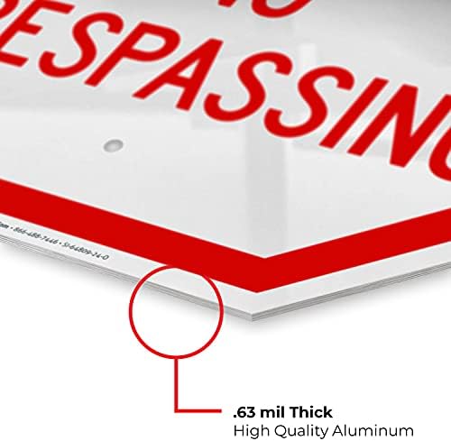 Members Only No Trespassing Sign, - Image 6