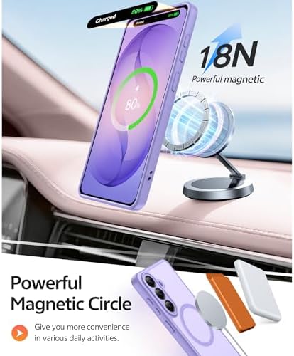 FNTCASE for Samsung Galaxy S26 Plus Case, Fit for Magsafe, Screen Protector - Image 3