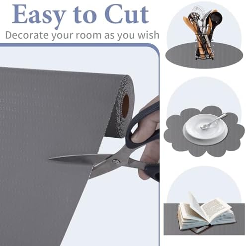 Drawer and Shelf Liner for Kitchen Cabinet: 17 in X 30 Ft Non Slip - Image 4
