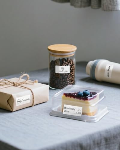 iEager 2.25x1.25 Inch Thermal Labels, White Durable Thermal Printer Stickers, Self-Adhesive Rectangle Shipping Label Printer Sticker for Barcode, Name, Address, 1000 Labels/Roll - Image 7