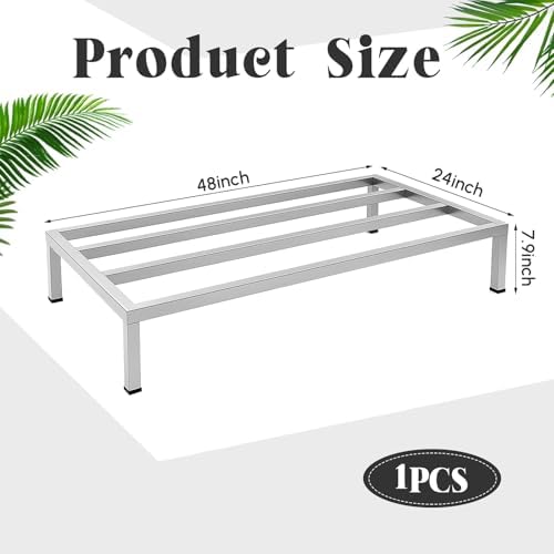 MorningRo 2 Pack Dunnage Rack 48" Long x 24" Wide, 7.9" Height - Image 3