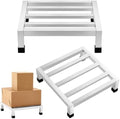 MorningRo 2 Pack Dunnage Rack 17.7" Long x 17.7" Wide, 3.9" Height by MorningRo