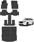 AIPOIL®TPE Floor Mats Set for 2024‑2026 Mazda CX‑90 / CX‑90 PHEV 7‑Seater by AIPOIL