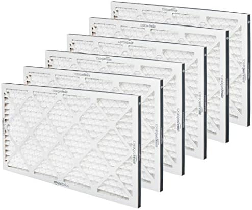 Amazon Basics 14x25x1 Air Filter, MERV 11 AC Furnace Filters, Allergen Control , Removes Dust and Lint, Electrostatic, 6-Pack (Actual Size: 13.75" x 24.75" x 0.75") - Image 3