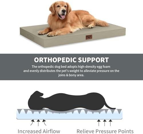 Orthopedic Waterproof Dog Bed for Small Dogs and Cats - Image 3