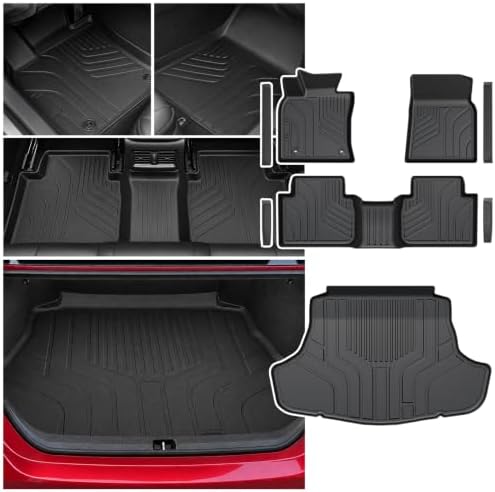 Floor Mats for Toyota Camry 2018-2024 Gas & FWD, with Cargo Mat by JOULARISE