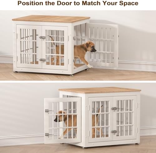 rehomerance 26" Heavy Duty Dog Crate Furniture for Small Dogs - Image 3