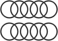 uxcell Nitrile Rubber O-Rings 40.8mm OD 35.5mm ID 2.65mm Width, Metric Sealing Gasket for Automotive Machine Plumbing, Pack of 10 by uxcell
