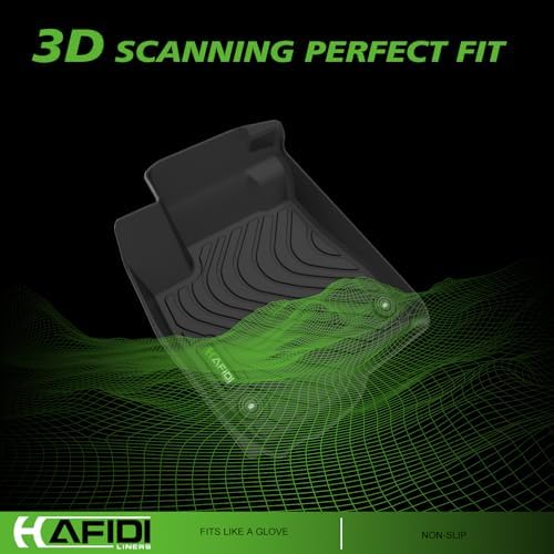 HAFIDI® Floor Mats & Cargo Liner & Seatback Cargo Set for 2024 2025 2026 Chevy Traverse 7 Seats & 2025 2026 Buick Enclave & 2024-2026 GMC Acadia 7 Seats (Not for 2024 Traverse Limited) - Image 3