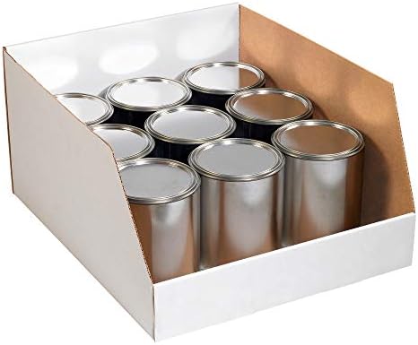 BOX USA Open Top Bin Boxes Jumbo 16"L x 24"W x 12"H White 25-Pack, for Shipping, Moving, Mailing, Packing, Packaging and Storage - Image 3