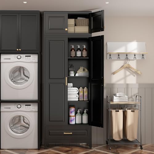 SteeLoong 90" Metal Storage Cabinet with Doors and 3 Adjustable Shelves - Image 4