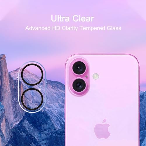 Ailun 3 Pack Camera Lens Protector for iPhone 16 & iPhone 16 Plus - Image 3