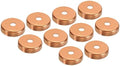 PATIKIL 1" Copper End Cap with 1/4" Hole, 10 Pcs Pipe Fitting Sweat Plug Connection for Water Pipe Plumbing, HVAC, Refrigeration System by PATIKIL