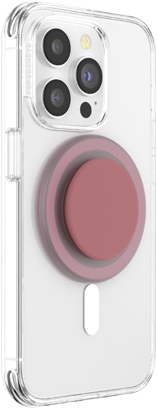PopSockets Phone Grip for MagSafe, Magnetic Holder- Clay - Image 2