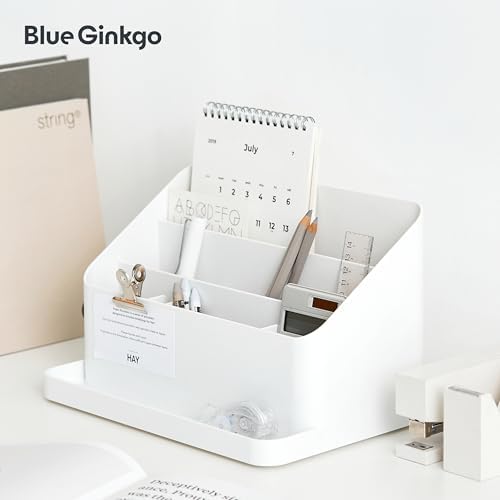 BLUE GINKGO Desk Organizer, Office Supplies, Green, Made in Korea - Image 5