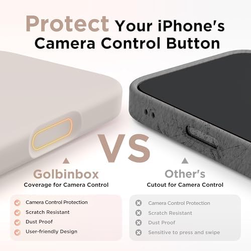 GolbinBox Magnetic for iPhone 18 Pro Max Case/17 Pro Max Case, Stone - Image 3