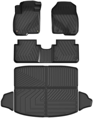 Floor Mats & Cargo Liner for 2017-2022 Honda CRV (Not Touring or Hybrid) by AOMSAZTO